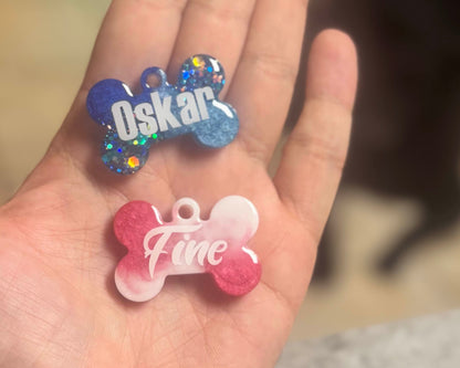 Hundemarke, handgemacht, Unikat, Geschenk, personalisiert